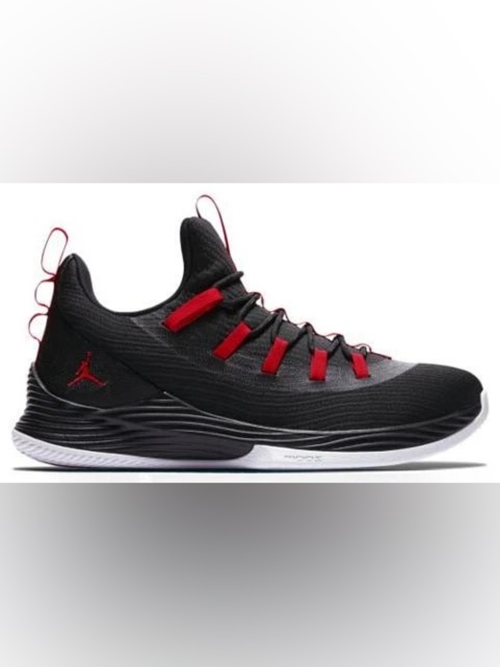Jordan Ultra Fly 2 Low Bred Black Red Basketball Shoes Men’s 8